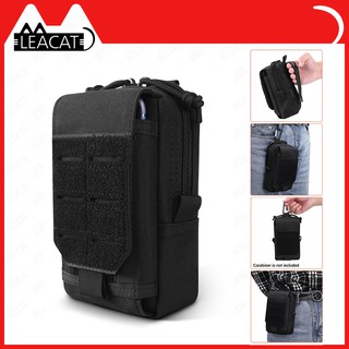 Leacat Bolsa de cintura tática 1000D para homens ao ar livre EDC bolsa de ferramentas bolsa de colete bolsa bolsa para celular