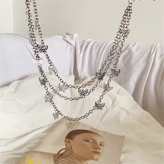Hanging Waist Chains Belt Punk Butterfly Pendant Multilayer Fashion Trend Waistband Accessories Women (3)