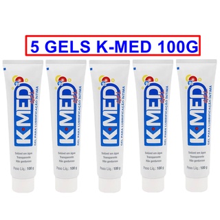 K-med Gel Lubrificante Intimo Cimed kit 5x100g sex shop Kmed Prazer Sexual (ORIGINAL)