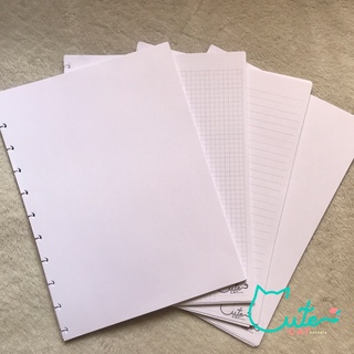 Refil Caderno de Disco Grande 40 folhas (Compatível com caderno inteligente)