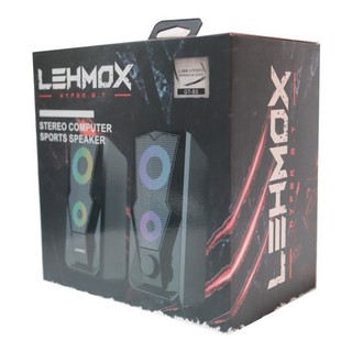 Caixa De Som Pc Game Lehmox GT-S3 Rgb Hyper Gt Original