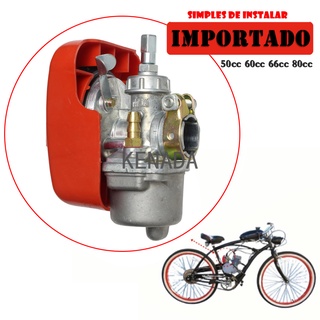 Carburador Motor De Bicicleta Sobressalente 2 Tempos Motor Motorizada 49cc 50cc 60cc 75cc 80cc Bicicleta Motorizada Importado (1)