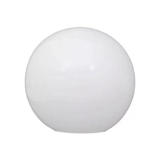 Globo de Vidro Branco Fosco 15 cm