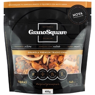 Granola Premium Tradicional 400 g Grano Square