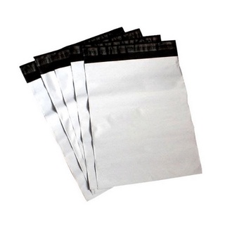 100 Envelopes Plástico de Segurança 25x35 Branco Liso Para Sedex Correio
