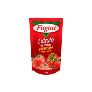 Extrato De Tomate Concentrado Sem Glúten Vegano Fugini 190g