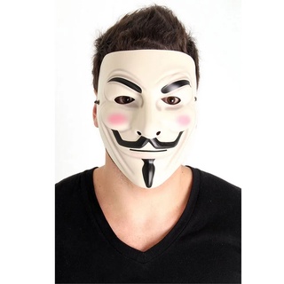 Máscara V De Vingança Anonymous Festa Fantasia Cosplay Zangado Anonimous Halloween (3)