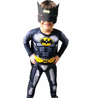 Fantasia Infantil Batman longo com Enchimento