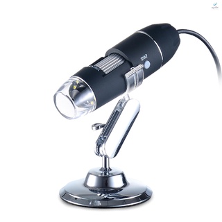 (opul) Câmera Com Lupa Portátil USB Digital De Miscópio 1000x 8 LED Suporte De Metal Compatível Janela