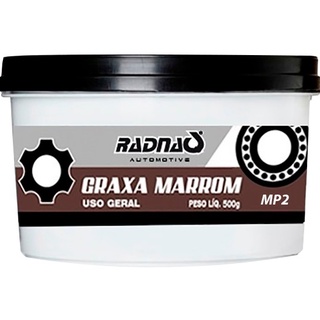 01 GRAXA MARRON USO GERAL 500 ML RADNAQ 0021