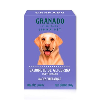 Sabonete Pet Granado Glicerina para cães e gatos