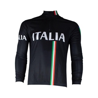 Camisa Ciclismo Manga Longa Befast Itália Black