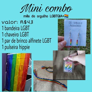 Mini combo mês do orgulho LGBTQIA+
