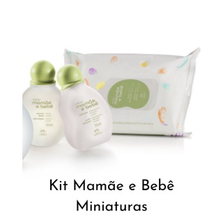 Kit Mamãe e Bebê Miniatura Natura