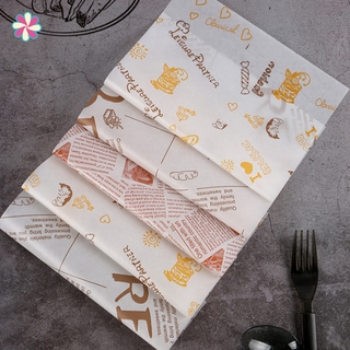 Bento Cake Box Pad Paper Burger Cake Greaseproof Paper Wrapping Paper Baking Absorbent Paper YKD