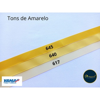 Fita Yama Tons de Amarelo 22mm/Nº 5 - 5 M