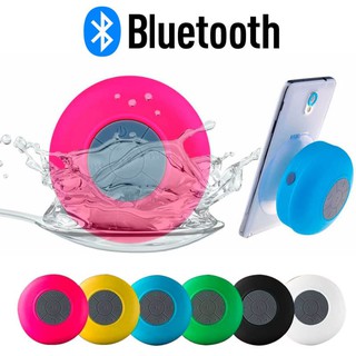 Mini Caixinha Som Bluetooth Prova Água Para Banheiro