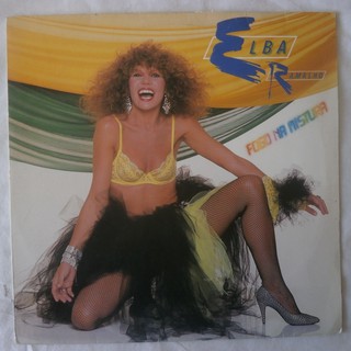 Lp Elba Ramalho 1985 Fogo Na Mistura, disco de Vinil Com Encarte