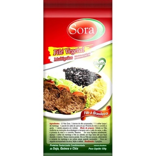 Proteina Texturizada de Soja Filé à Brasileira 125g SORA Vegano