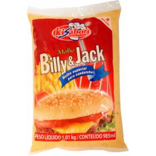 Molho Billy Jack original 1 kg (Tipo big mac)