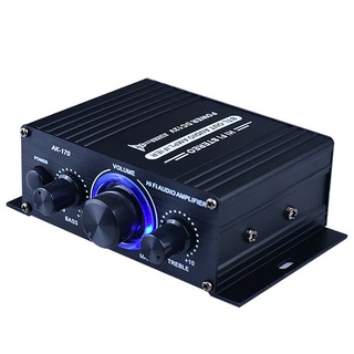 400W Amplificador De Áudio Digital Bluetooth Alta Qualidade Stereo Rádio Fm Microfone Para Carro Casa Qiqi (4)