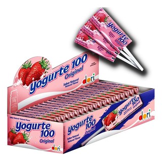 Pirulito Yogurte 100 Mastigável C/50un Dori