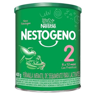 Nestogeno 2 Fórmula Infantil Nestlé Lata 400g