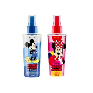 Colônia Infantil Disney Mickey, Minnie Mouse, Principe e Princesa Friends - 150ml AVON (1)