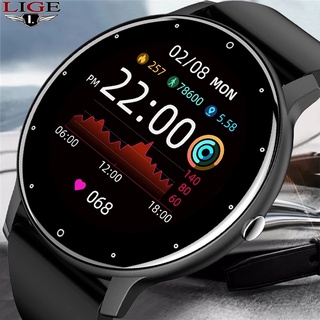 Relógio inteligente À Prova D 'Água Multifuncional Com Touch Screen E Frequência Cardíaca Para Android / Ios
