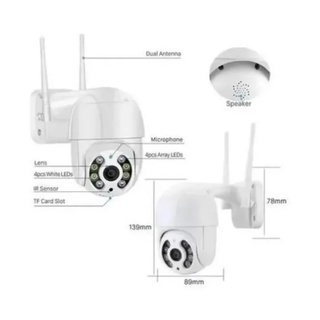 Camera Segurança Smart Ip Wifi Icsee Mini Dome Full Hd Genai (9)