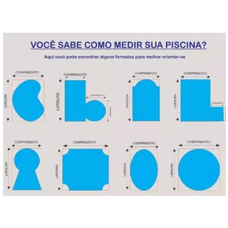 Capa Térmica para Piscina 6,50 x 3,50 300 Micras Inbrap - Lona Azul 6,5x3,5 (6)
