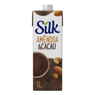 Bebida Vegetal Silk Amêndoa e Cacau 1L