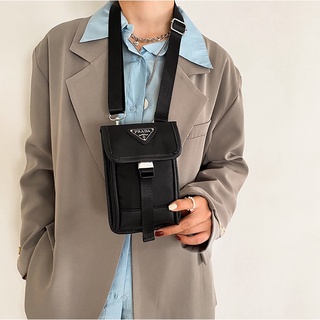 Prada Man Sling Bags Mobile Phone Bag Retro Bag (5)
