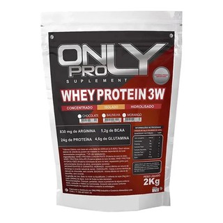 whey protein concentrado isolado hidrolisado 3w 2kg OnlyPro - sabores