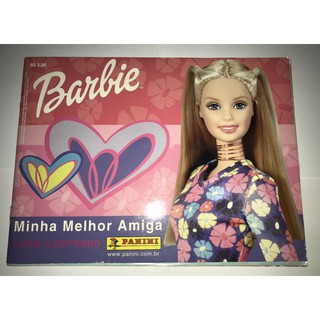 Álbum De Figurinhas Barbie Minha Melhor Amiga completo - album de figurinha álbum de figurinhas albuns álbuns livro ilustrado
