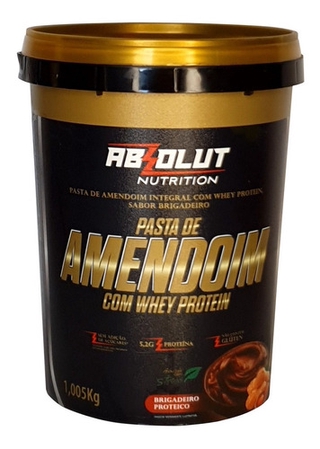 Pasta De Amendoim Proteica Absolut Nutrition 1,005kg