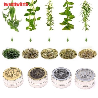 [tweettwitrtn]30MM 2-layer Zinc Alloy Herbal Herb Tobacco Grinder Spice Weed Grinders Cutter