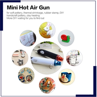 💖Promoção💖Mini termostato de pistola de ar quente soprador de pistola de ar quente Ferramenta de energia térmica (3)