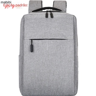 Bolsa masculina de computador empresarial mochila mochila de viagem bolsa escolar