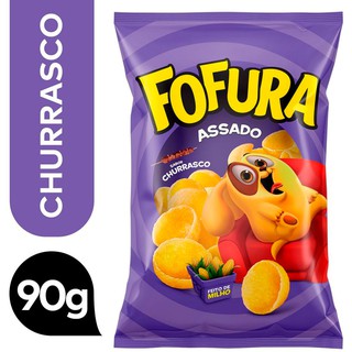 Salgadinho Fofura 80g Sabor Churrasco 90 > 80 GRAMAS NOVA GRAMAGEM