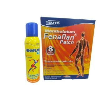 Mentholatum Fenaflan Patch 12 Comp + fenaflan ice 120 ml