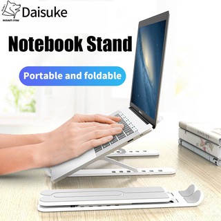 Suporte ajustável dobrável para laptop antiderrapante para laptop e tablet de 11 a 17 polegadas