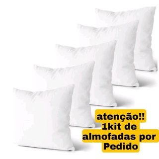 KIT REFIL DE ENCHIMENTO DE ALMOFADAS de45X45 KIT COM 4 PEÇAS manta siliconada (1)