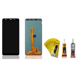 Tela Frontal Display Lcd Touch Completo Samsung A750 A7 2018 Incell