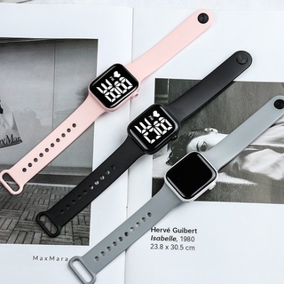 Novo Smartwatch Tipo Quadrado Levou RelóGio EletrôNico Masculino E RelóGio Feminino Ao Ar Livre Esportes À Prova D 'ÁGua Apple Tipo Led RelóGio EletrôNico TILUSERO relógio feminino (7)
