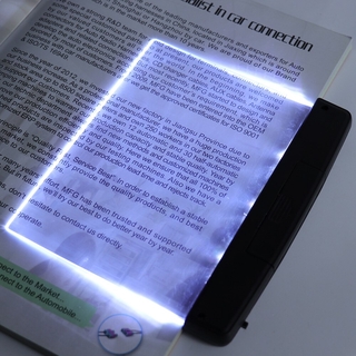 Led Book Light Desk Lâmpadas Leitura A Luz Da Noite Criativo Placa Plana Painel De Viagem Portátil Levou Proteger Para O Quarto Interior