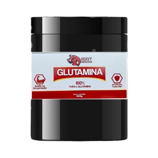 Glutamina 100%¨Pura L-Glutamina 300g - Heavy Nutrition