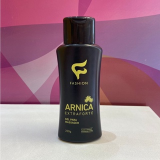 Gel de Arnica Extra Forte Gel Preto para Massagem Muscular Fashion Cosméticos 200 gr (1)