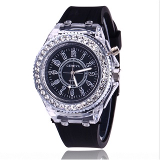 Lovers LED lamp watches fashion diamond watches (5)
