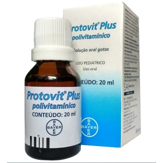 Complexo Vitamínico Protovit Plus 20ml Solução